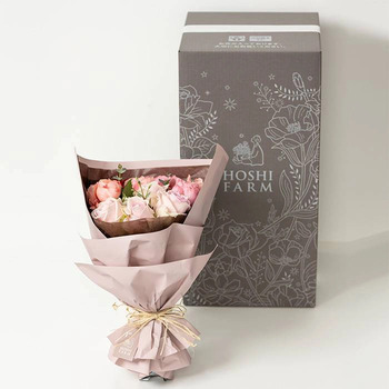 ホシファーム フリルブーケ スイート １２本 メッセージカード付 ラッピング済 送料無料-4