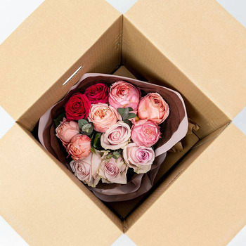 ホシファーム フリルブーケ スイート １２本 メッセージカード付 ラッピング済 送料無料-5