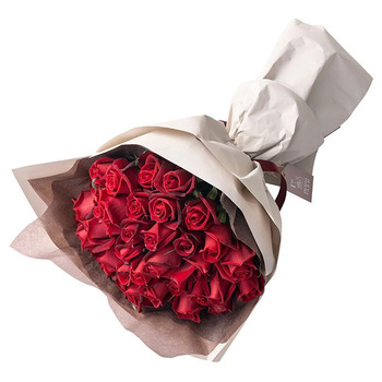 ホシファーム フリルブーケ ルージュ ４０本 メッセージカード付 ラッピング済 送料無料-4