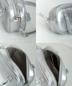 ショルダーバッグ PUレザー 2way レディース ハンドバッグ ミニバッグ 無地 送料無料 即日発送-9