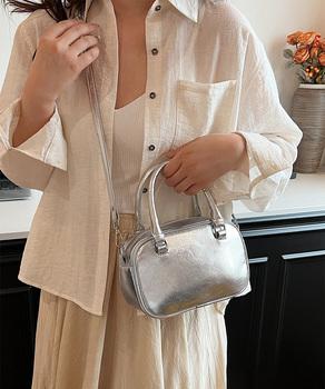 ショルダーバッグ PUレザー 2way レディース ハンドバッグ ミニバッグ 無地 送料無料 即日発送-4