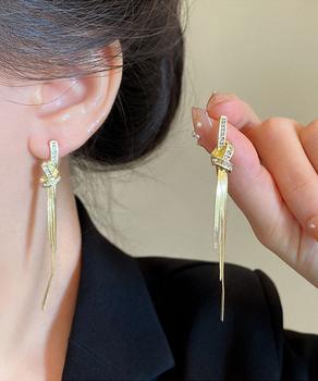 ロングチェーンピアス 揺れるピアス 送料無料 即日発送-6