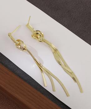 ロングチェーンピアス 揺れるピアス 送料無料 即日発送-8