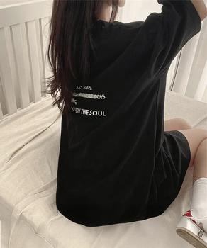 ビッグシルエットロゴTシャツ レディース 送料無料 即日発送-3