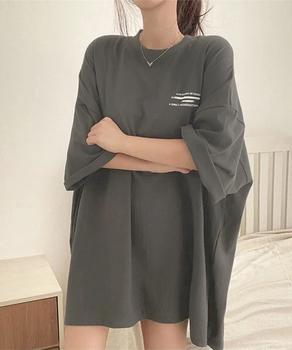 ビッグシルエットロゴTシャツ レディース 送料無料 即日発送-6