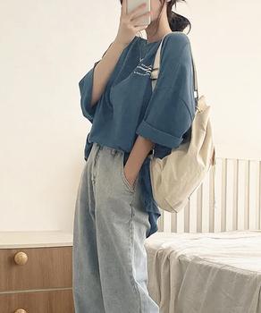 ビッグシルエットロゴTシャツ レディース 送料無料 即日発送-7