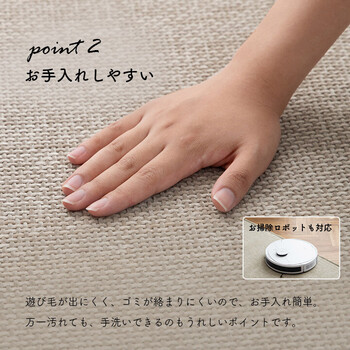 シェニフ ブラウン 約90×180cm シェニフ 送料無料-5