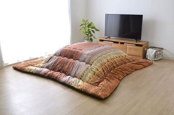 こたつ布団 約205×245cm 正方形 長方形 ラディ ギャッベ柄 掛け単品 送料無料-17