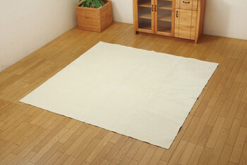 ラグ 新生活 ラグ カーペット 約130×185cm　洗える 無地 イーズ 裏 すべりにくい加工 ホットカーペット対応 送料無料-5