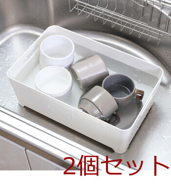 Karatto 水切りバスケット 2色展開 2セット 送料無料-16