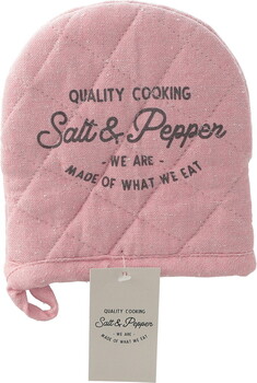 ミトン Salt&Pepper ピンク 6個セット 送料無料-6