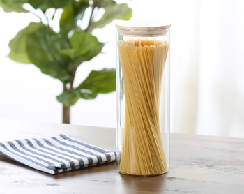 木蓋耐熱キャニスター1700ml 6個セット 送料無料-1