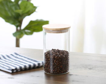 木蓋耐熱キャニスター1000ml 6個セット 送料無料-1