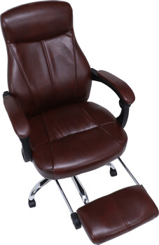 リクライニングチェア ゼクス ブラウン ブラック 送料無料-5