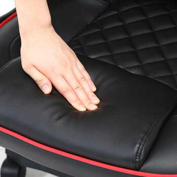 ゲーミングチェア シグナル レッド グレー ブルー 送料無料-6