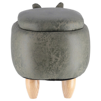 アニマルスツール 収納付き　サイ　ゾウ　ダイナソー 送料無料-4