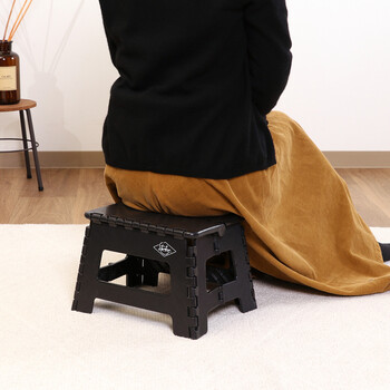 フォールディング ステップスツール H22cm 3色展開 6個セット 送料無料-22