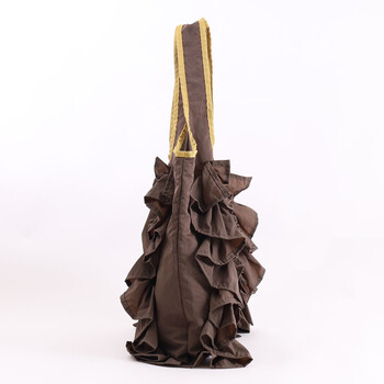 配色 フリルトートバッグ A4対応 定番 SMIRNASLI サミールナスリ 送料無料 即日発送-9