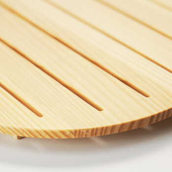 丸型すのこ盛器 小 日本製 送料無料-3