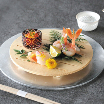 丸型すのこ盛器 小 日本製 送料無料-4