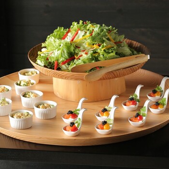 杉 大丸皿 クリアー 1尺5寸 日本製 送料無料-4