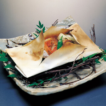 奉書焼き紙 小200枚入　キッチン 日本製 送料無料-2