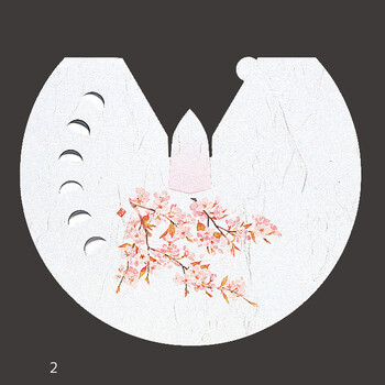 雲竜和紙 花えぼし 100枚入 8柄 キッチン 日本製 送料無料-1