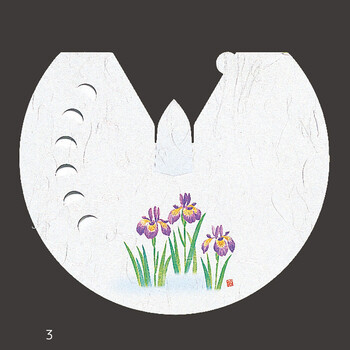 雲竜和紙 花えぼし 100枚入 8柄 キッチン 日本製 送料無料-2