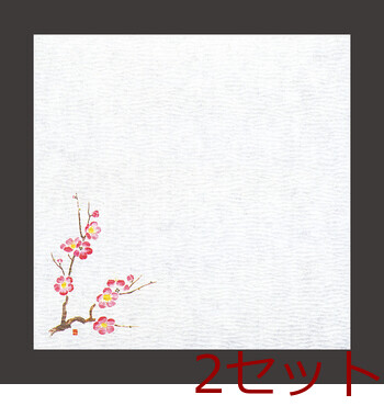 クレープ奉書和紙 5寸グルメ敷紙 100枚入 14柄 無地 キッチン 日本製 2セット 送料無料-16