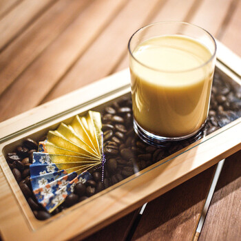 桧 硝子窓付料理皿 正角 中 送料無料-4