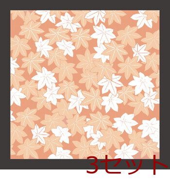 3寸 花小紋敷紙 100枚入 4柄 キッチン 日本製 3セット 送料無料-3