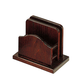 メニュー ナプキン立 角型 山型 ハイブラウン 送料無料-1