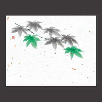 4×5寸花風情 無蛍光紙OPおもてなし懐敷手貼り 100枚入 9柄 キッチン 日本製 送料無料-13