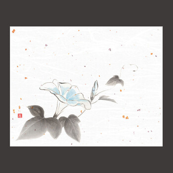 4×5寸花風情 無蛍光紙OPおもてなし懐敷手貼り 100枚入 9柄 キッチン 日本製 送料無料-15