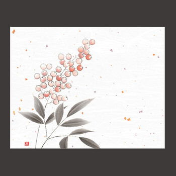 4×5寸花風情 無蛍光紙OPおもてなし懐敷手貼り 100枚入 9柄 キッチン 日本製 送料無料-18