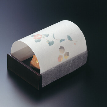 新 長方料理箱 溜塗 送料無料-3