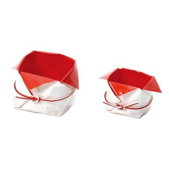 紙折り珍味入 PPフィルム加工済 小 50ケ入 送料無料-2