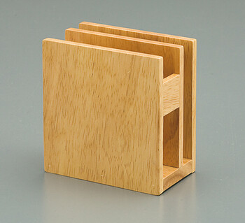 SC 木製ナプキン&メニュースタンド ブラウン ナチュラル 送料無料-3