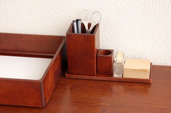 木製ピックスタンド キッチン インテリア雑貨 ステーショナリーにも最適 店舗用品にも 3個セット 送料無料-4