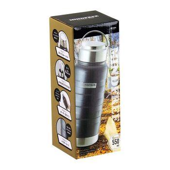 MINDFREEマインドフリーステンレスボトル550mlネイビー 送料無料 即日発送-2