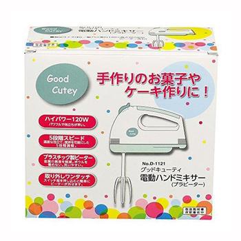 グッドキューティ電動ハンドミキサープラビーター 送料無料 即日発送-1