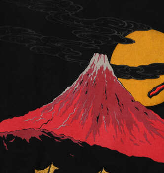 大きいサイズ 絡繰魂×PEANUTS スヌーピーコラボ半袖Tシャツ 3L 4L 5L 6L ブラック ラッピング可 送料無料 即日発送-5