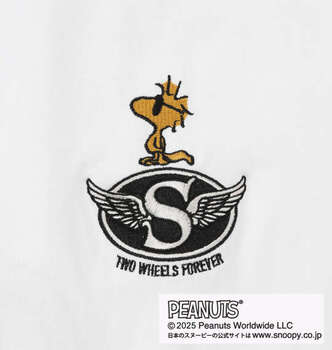 大きいサイズ FLAGSTAFF×PEANUTS スヌーピーコラボ半袖Tシャツ 3L 4L 5L 6L 8L ホワイト ラッピング可 送料無料 即日発送-4