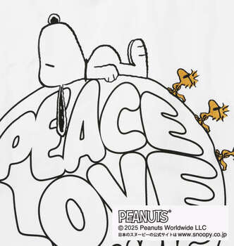 大きいサイズ FLAGSTAFF×PEANUTS スヌーピーコラボ半袖Tシャツ 3L 4L 5L 6L ホワイト ラッピング可 送料無料 即日発送-5