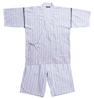 大きいサイズ Mc.S.P 綿麻しじら甚平 3L 4L 5L 6L 7L ホワイト ラッピング可 送料無料 即日発送-1