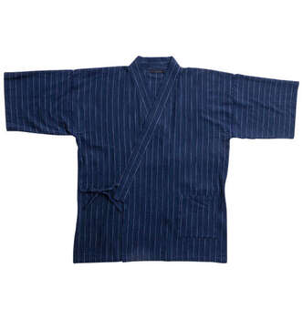 大きいサイズ Mc.S.P 綿麻しじら甚平 3L 4L 5L 6L 7L ネイビー ラッピング可 送料無料 即日発送-4