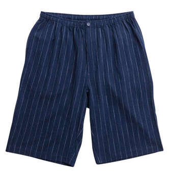 大きいサイズ Mc.S.P 綿麻しじら甚平 3L 4L 5L 6L 7L ネイビー ラッピング可 送料無料 即日発送-5