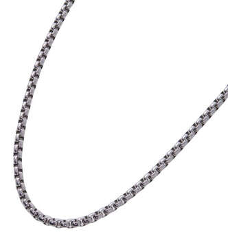 大きいサイズ ステンレススティール チェーン F シルバー ラッピング可 送料無料 即日発送-2