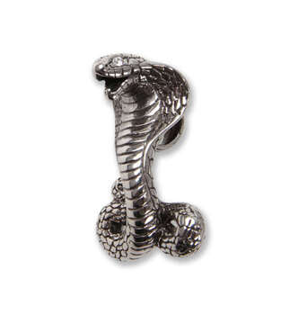 大きいサイズ ステンレススティールペンダントトップ F スネーク ラッピング可 送料無料 即日発送-1