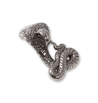 大きいサイズ ステンレススティールペンダントトップ F スネーク ラッピング可 送料無料 即日発送-3